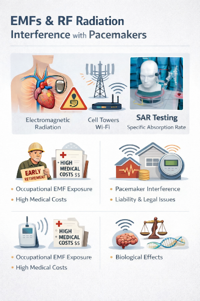 EMFs & RF EMFs Interfere With Pacemakers