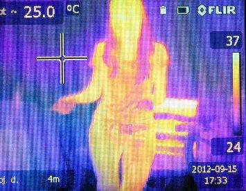 Example of Thermal Radiation Imaging