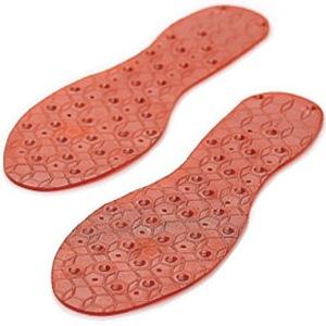 One of several designs of magnetic insoles by the late Anthony Bove, Physicist and Inventor