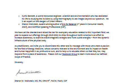 2019 07 15 p2 Integrative Health Forum (IHFGlobal) Introductory Letter for Physicians