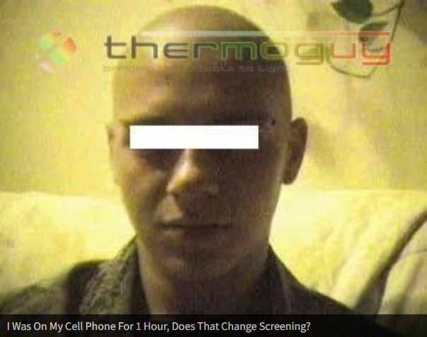 I Was On My Cell Phone For 1 Hour; Does That Change Screening?