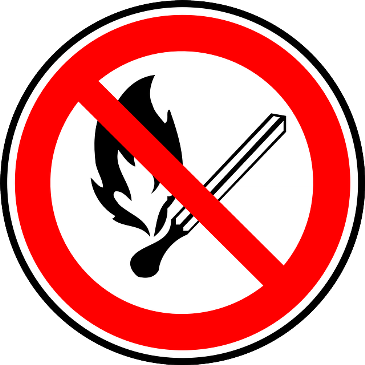 Flame retardant symbol