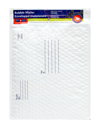 #2 Poly bubble mailer